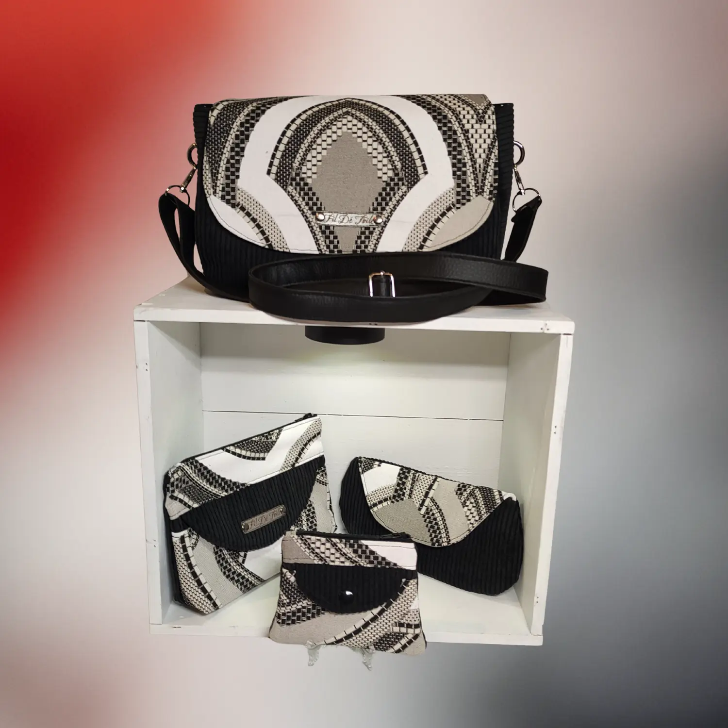 Ensemble sacs et accessoires personnalisables Fil Dé Toile, Lézignan-la-Cèbe.